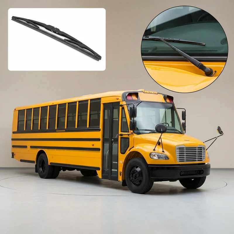 Passenger Side Wiper Blade for IC Corporation FE School Bus (2003 - 2010) - 1
